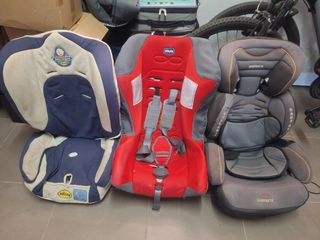 3 sillas de coche