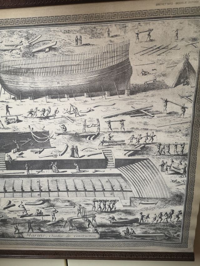 Marine, chantier de construction 1971