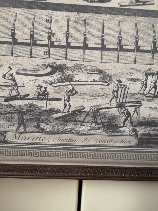 Marine, chantier de construction 1971
