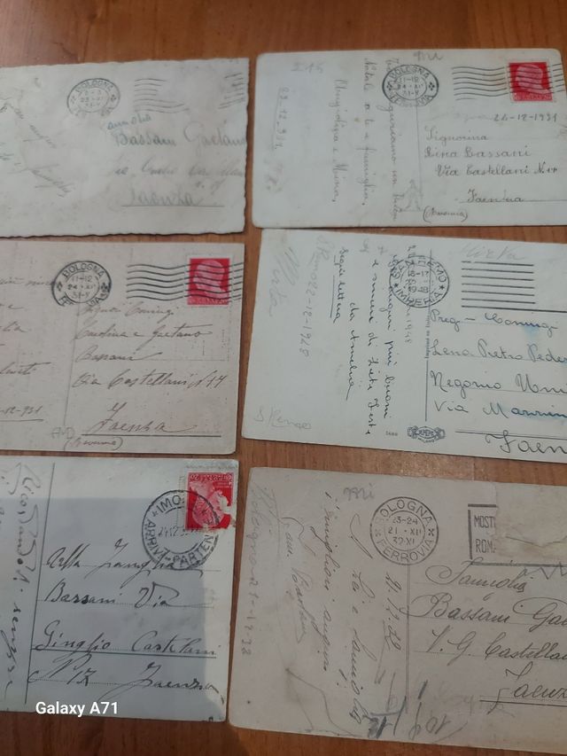 17 antiche cartoline buon Natale/anno