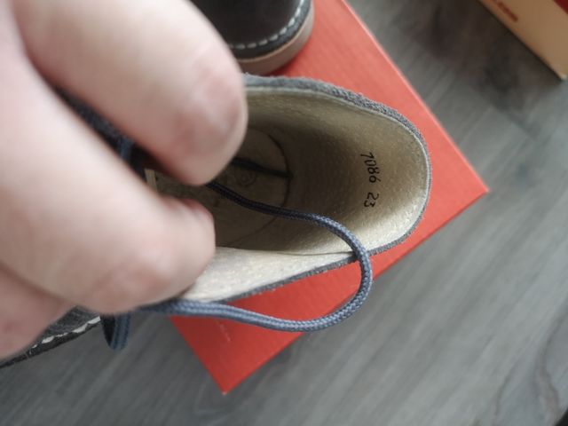 Botin de serraje para niño