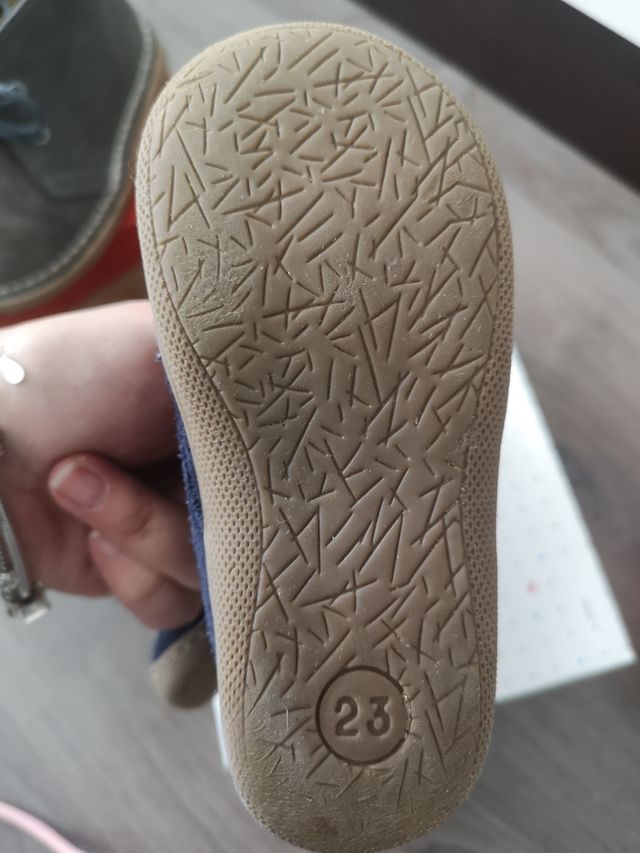 Botin de serraje para niño