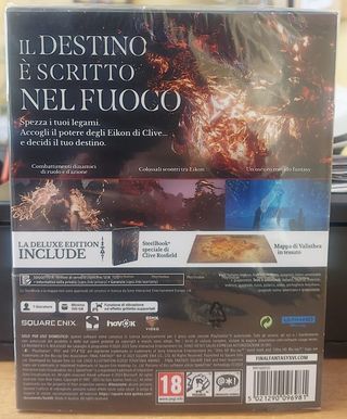 FINAL FANTASY XVI DELUXE EDITION PS5 NUOVO ITA