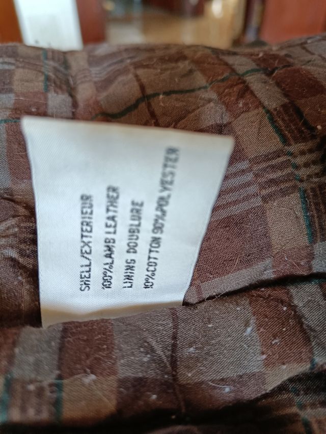 Chaqueta de piel de mujer