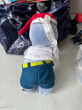 Pupazzo peluches happy hippo kinder rapper