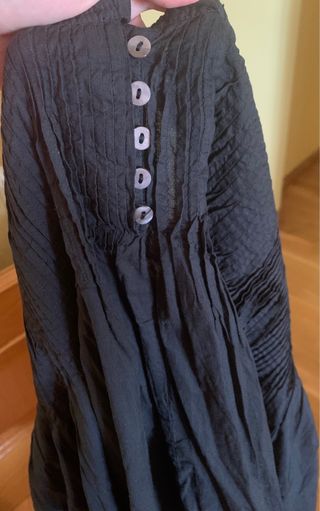 Falda negra de Zara