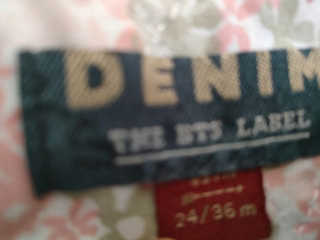 Cazadora vaquera 2 años