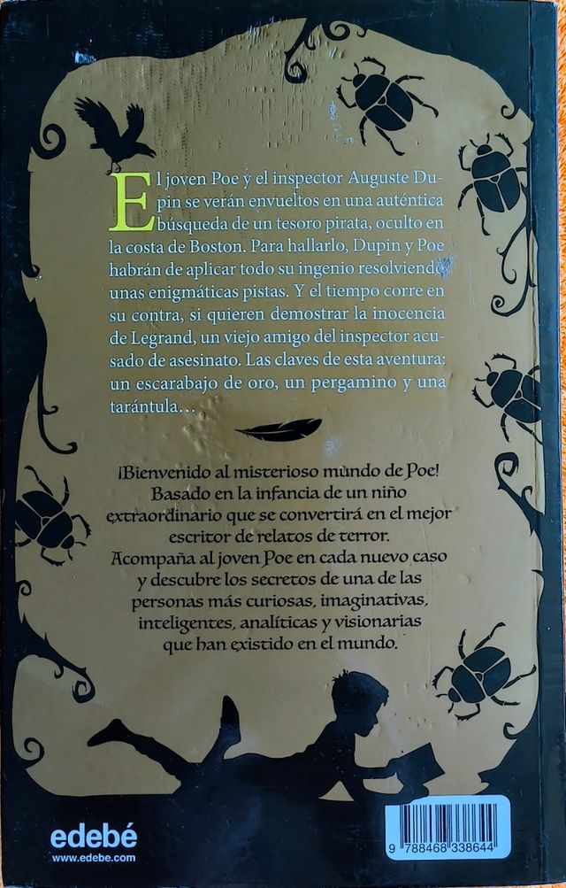 EL ACERTIJO DEL ESCARABAJO DE ORO - ED. EDEBE
