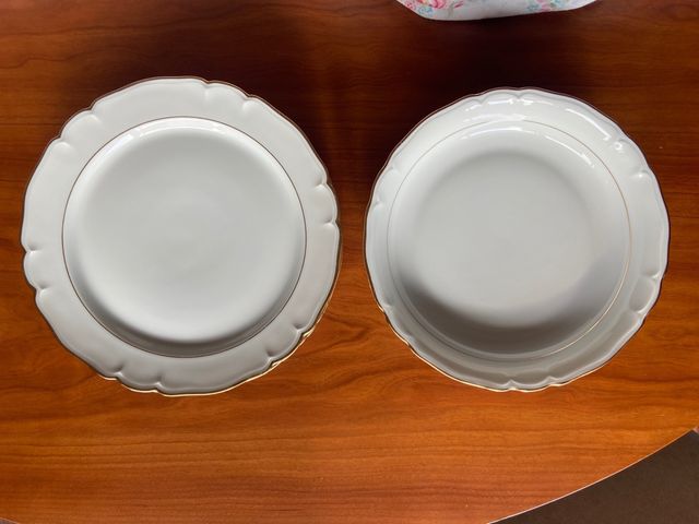 VAJILLA PORCELANA FRANCESA ANTIGUA LIMOGES