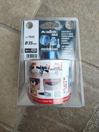 Frese diamante 35 montolit gold gress porcellanato