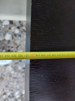 Mesa comedor fija 220 cm y 6 sillas