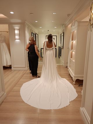 Semicola de novia de 2.5m