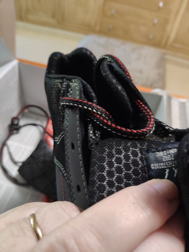 Botas de seguridad, con puntera hierro