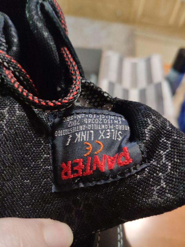 Botas de seguridad, con puntera hierro