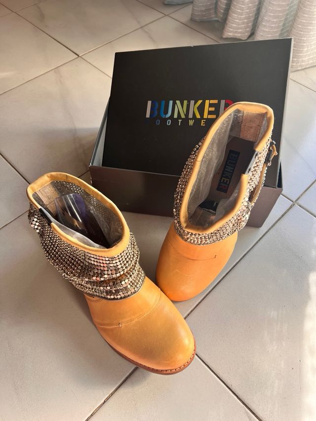 Botines Bunker entretiempo. Mujer talla 40