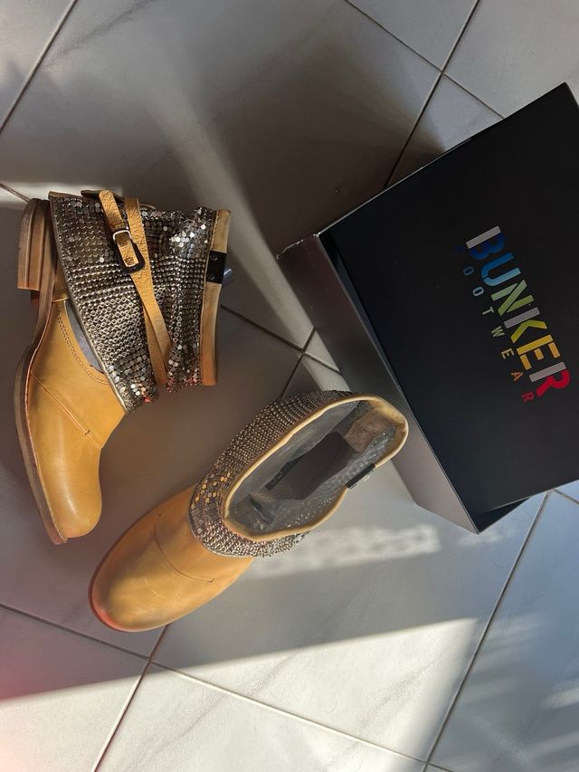 Botines Bunker entretiempo. Mujer talla 40
