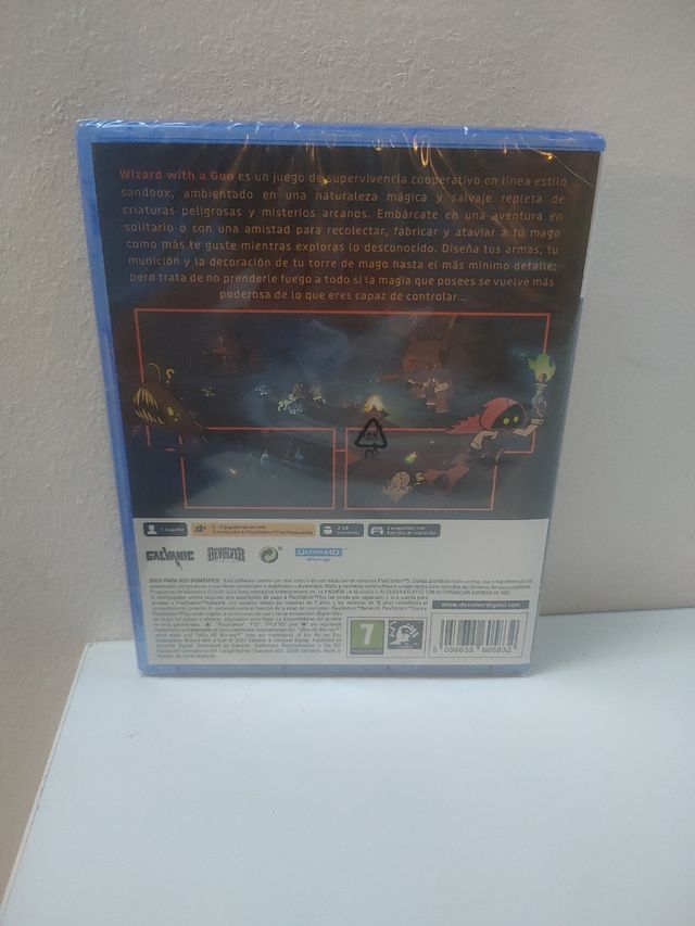 Wizard with a gun ps5 precintado