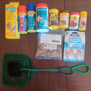 Pecera de 58L con complementos