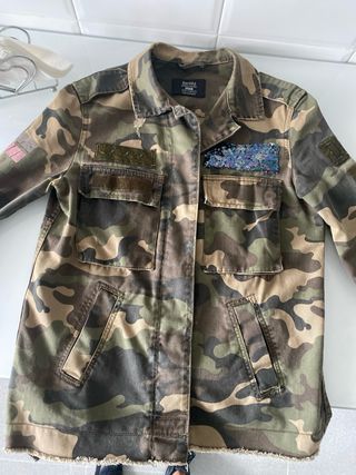 Chaqueta militar chica