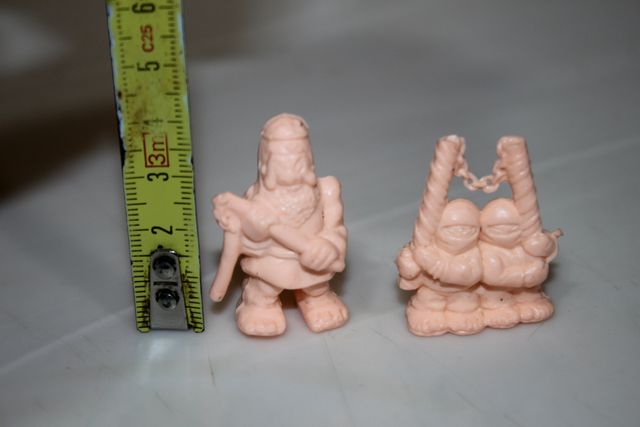 LOTE FIGURAS PANOSH 1986 MUSCLE TIPO DUNKIN