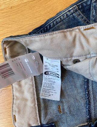 2 Bermudas vaqueras de hombre  (W29) G Star