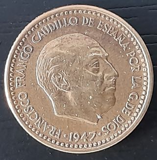 Una Peseta 1947 *49 ¡EBC!