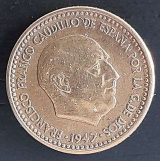Una Peseta 1947 *49 ¡EBC!