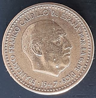 Una Peseta 1947 *49 ¡EBC!