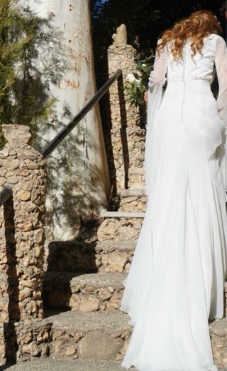 Vestido de novia estilo medieval