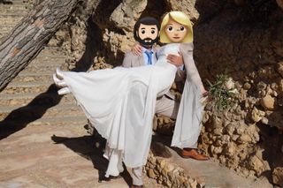 Vestido de novia estilo medieval