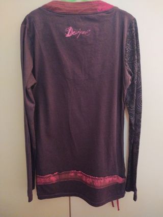 Camiseta desigual talla M