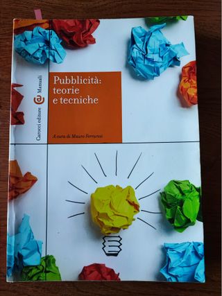 Libro "Pubblicità – Teorie e tecniche"- Ferraresi