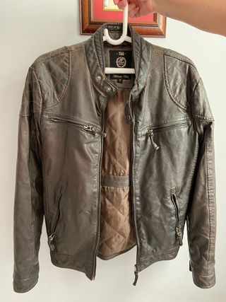 chaqueta de cuero