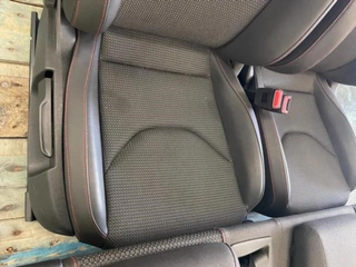 JUEGO ASIENTOS SEAT LEON 3 2015 FR CUERO TELA  