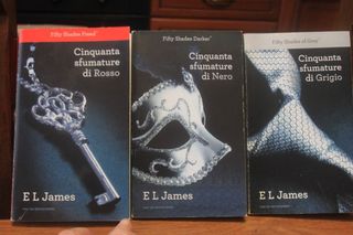3 Libri "50 sfumature di..." - E.L.James