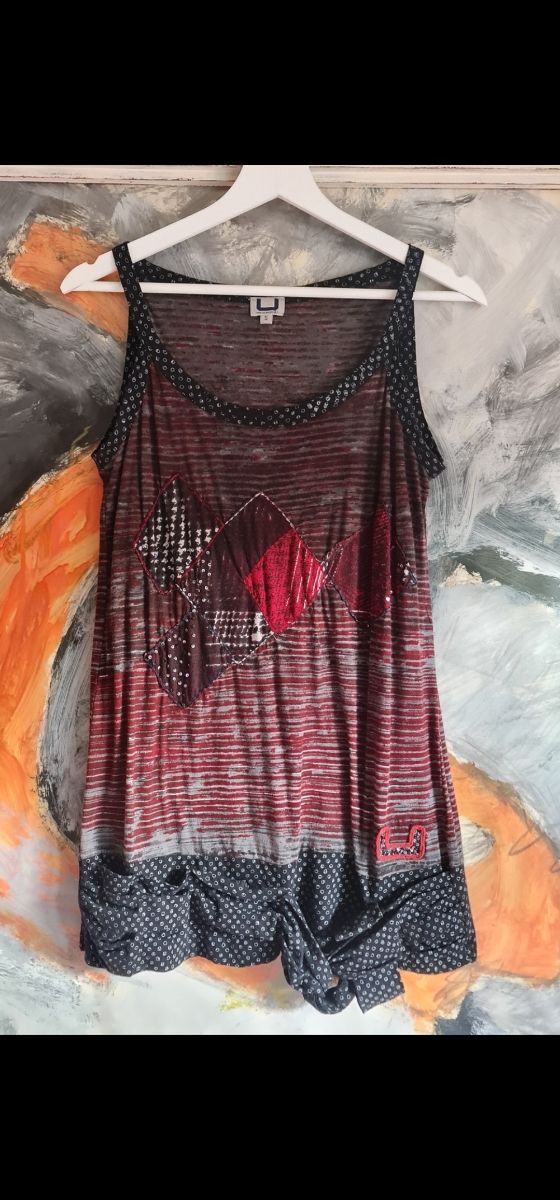 Camiseta de tirantes AD. Talla S