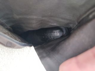 Botines piel marrón