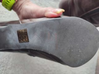 Botines piel marrón