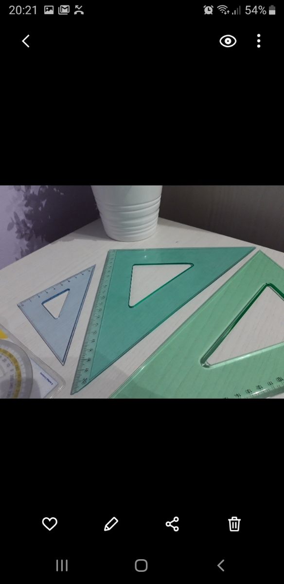 Set squadre, righelli, goniometro 