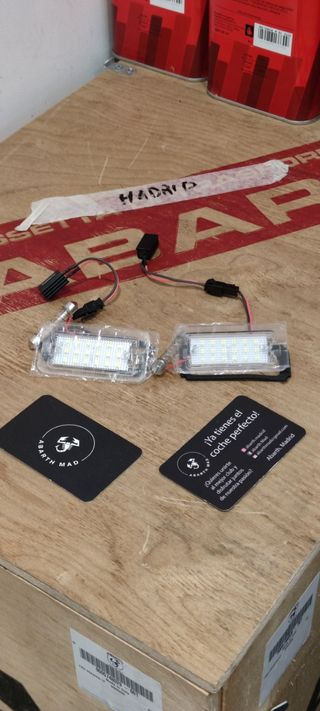 Abarth Fiat Led Plafón Matrícula Trasera
