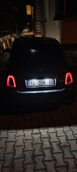 Abarth Fiat Led Plafón Matrícula Trasera
