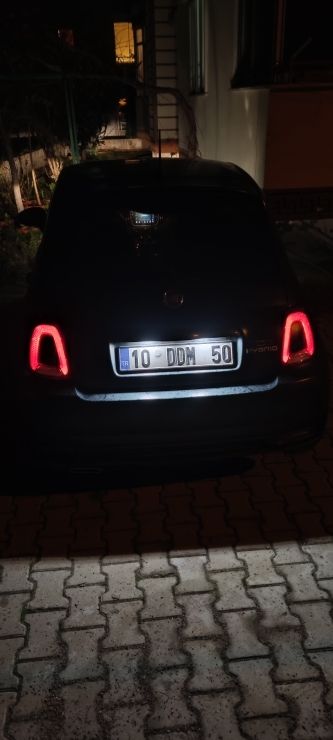 Abarth Fiat Led Plafón Matrícula Trasera