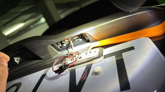 Abarth Fiat Led Plafón Matrícula Trasera