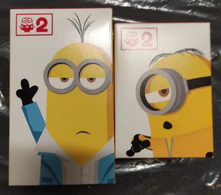 Lotto Cartonati Film Minons 2 Sorpresa Happy Meal