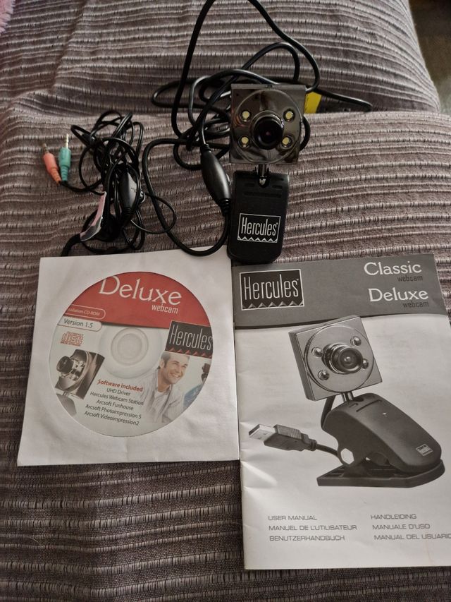 WEBCAM HÉRCULES DELUXE de Segunda mano por EUR en Salamanca