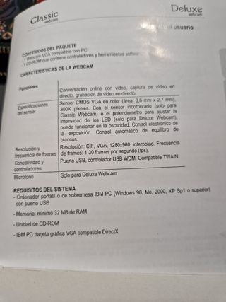 WEBCAM HÉRCULES DELUXE