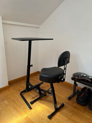 Asiento ergonomico para guitarrista