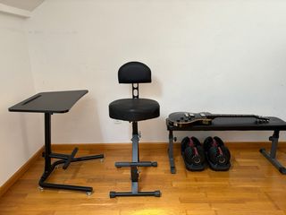 Asiento ergonomico para guitarrista