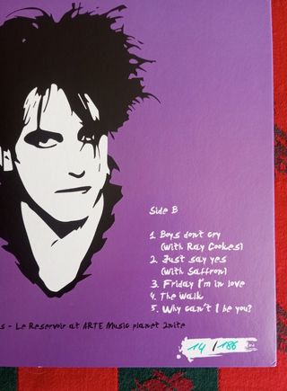 VINILO THE CURE PARIS 2001