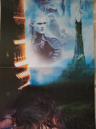 Poster largo ESDLA Las Dos Torres en alemán Bravo
